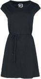 R.E.D. Rock-Engineered Design Robe noire avec ceinture - Femme - XL