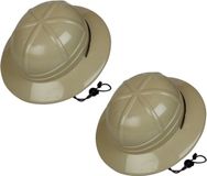 Ravensden Safari helm - Kaki - Kinderen - Unisex - Kunststof