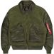 ALPHA INDUSTRIES Outdoorjas 'CWU-45/P' olijfgroen