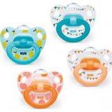 Nuk Sucette T2 Assortiment Silicone 1Ud