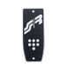 Simoni Racing Voetsteun Anti-Slip - Aluminium/Zwart