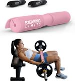 Breaking Limits Barbell Pad – Voor Squat & Hip Thrust – Nekbeschermer voor Halterstang – Squat Pad/Kussen – Roze