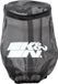 K&N RC-5062DK Drycharger housse de filtre pour RC-5062, 114-89 x 152mm - Noir