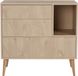 Quax Cocoon Commode - Natural Oak