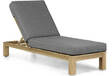 Santika Furniture Arlington lounger met antraciet kussen 090