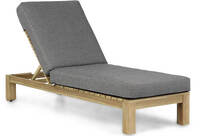 Santika Furniture Arlington lounger met antraciet kussen 090