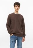 s.Oliver - Mannen - Sweater - Bruin - Maat S