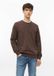 s.Oliver - Mannen - Sweater - Bruin - Maat S