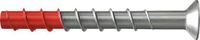 Fischer FBS II betonschroeven 10x100/15 - Platverzonkenkop - RVS (Per 50 stuks)