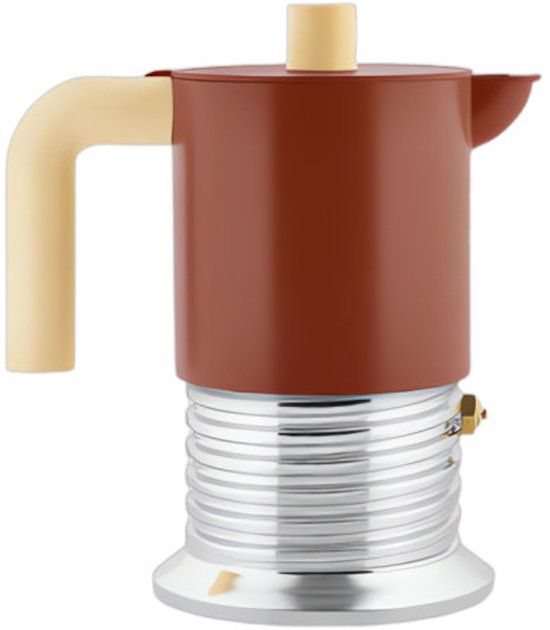 Alessi Vite Percolator - 3 kops - Bruin - Inductie