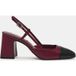 Steve Madden Zeina Escarpins Black Cherry Lacq