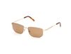 Gcds GD0079 Shiny pale gold 54/18/140 UNISEX Zonnebrillen