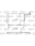 Valeo Condensor, Airconditioning 817837
