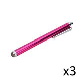 Grote OnePlus Grote stylus X3 voor OnePlus 7 Plus Smartphone Tablet lettertype universeel 3 stuks (roze)