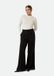 comma s.Oliver wide leg broek zwart