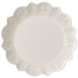 Villeroy & Boch 1486583640 Plat de service - Blanc - Porcelaine - Ø 245 mm - Rond