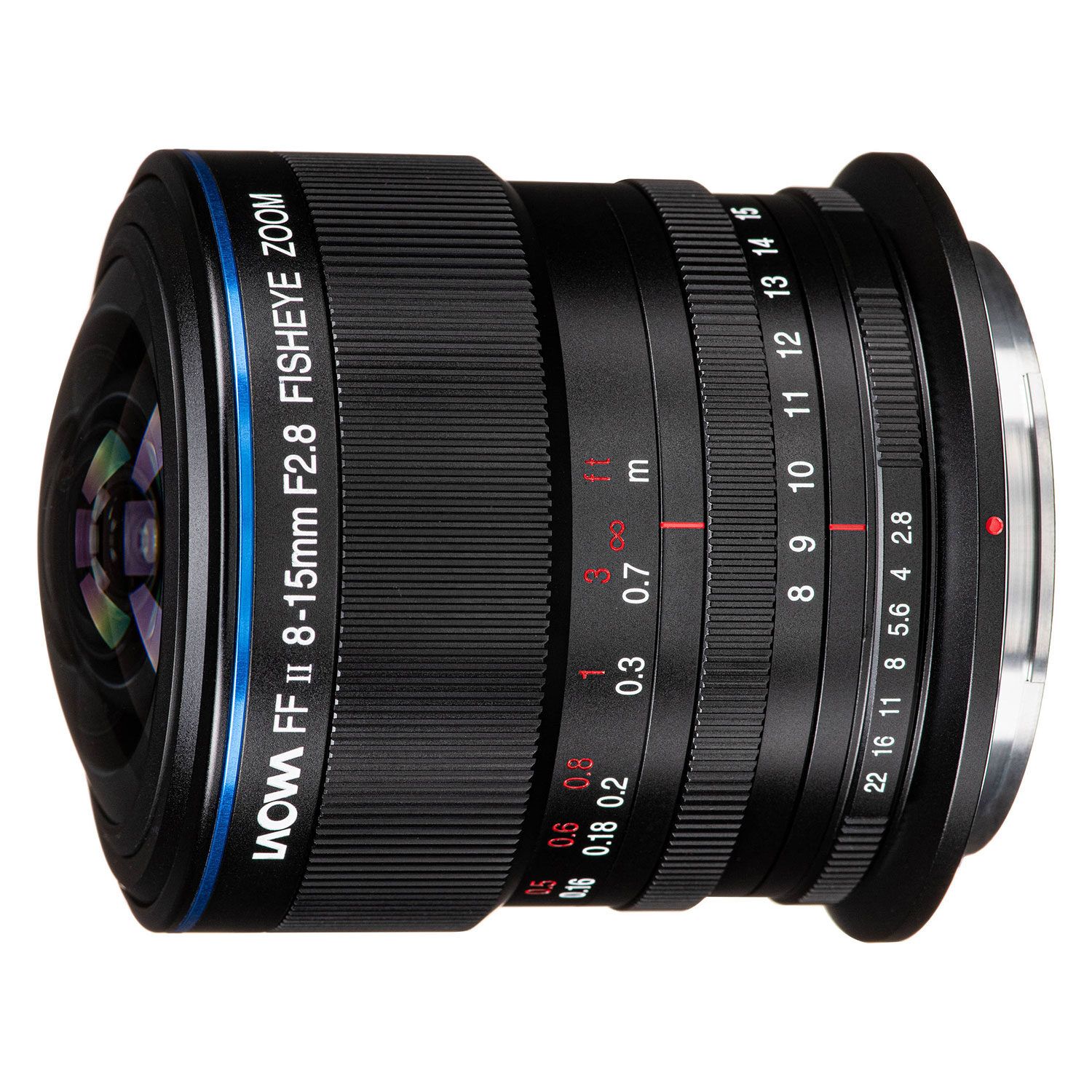 Laowa 8-15mm f/2.8 FF Zoom Fisheye Fujifilm GFX-mount objectief