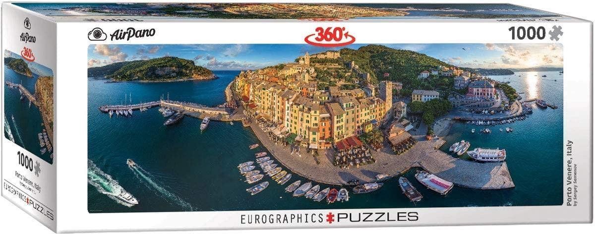 Eurographics Italië puzzel Porto Venere Italy Panorama 1000 stukjes
