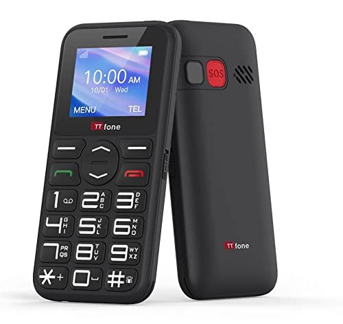 TTfone TT190 Big Button Senior ontgrendeld mobiele noodtelefoon - goedkoopste eenvoudige telefoon