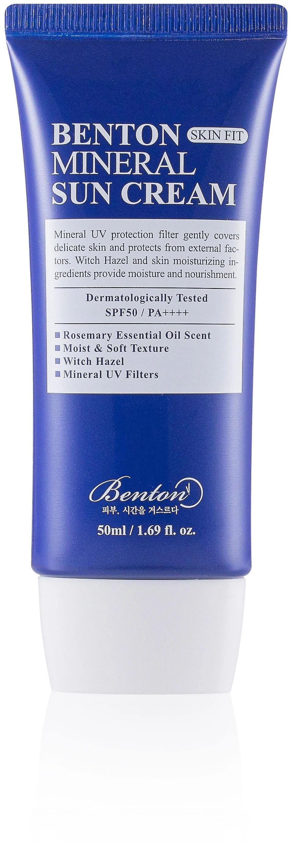 Benton Skin Fit Mineral Sun Cream Zonbescherming 50 ml