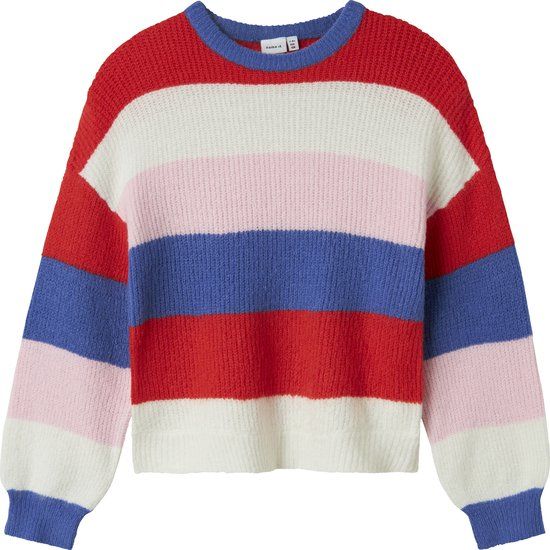 NAME IT Kids trui NICKA Cloud Dancer Relaxed Fit Maat 116