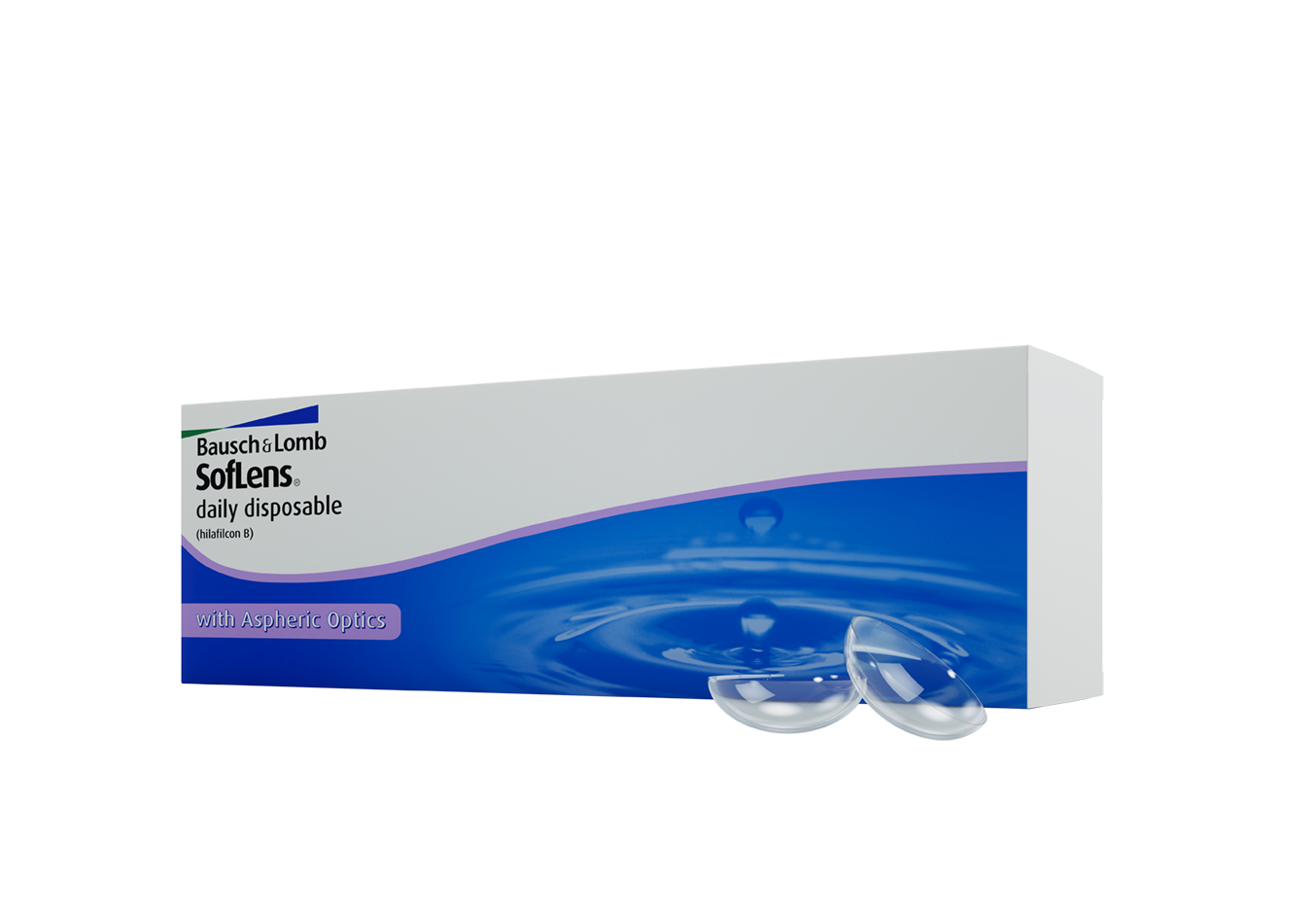 Bausch &amp; Lomb SofLens Daily Disposable, 30-Pack
