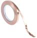 RS PRO Metalen band, koperband, geleidend, dikte 0,035 mm, 10 mm x 33 m, -20 °C tot +155 °C, hechting 4,5 N/cm