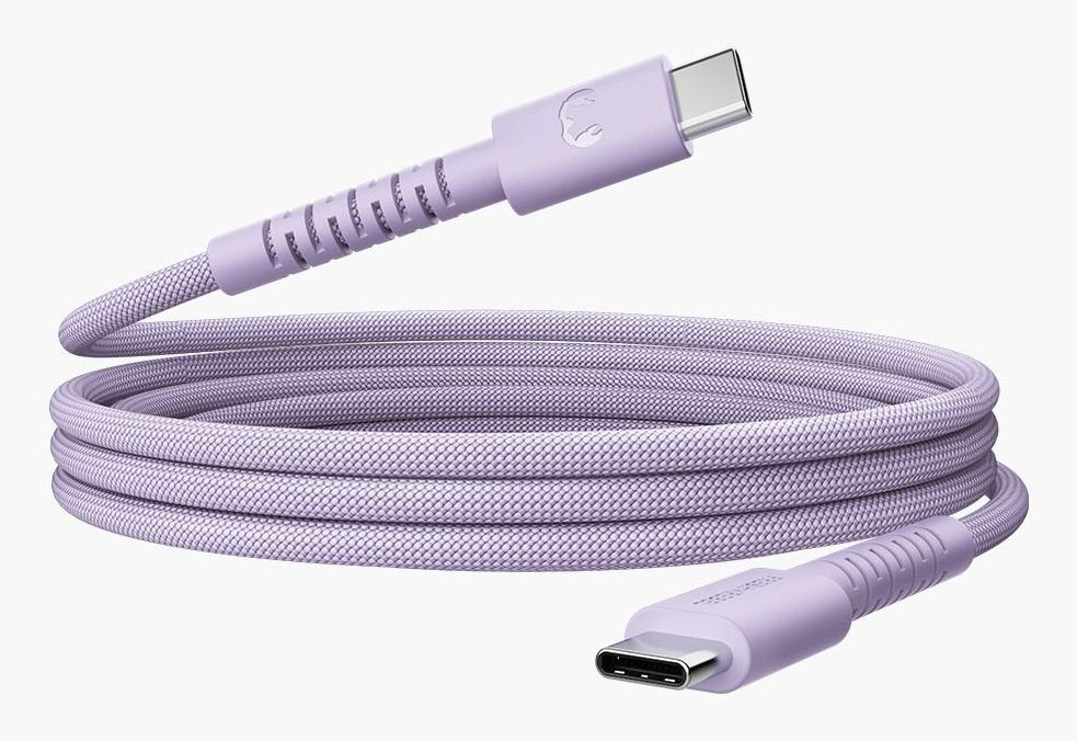 Fresh 'n Rebel FlexWave USB-C to USB-C Cable - 2m - Lilac