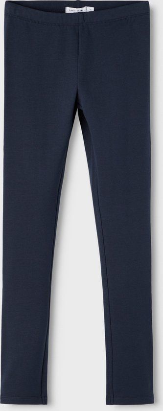NAME IT NKFDAVINA Solid Legging Meisjes - Dark Sapphire - Maat 116