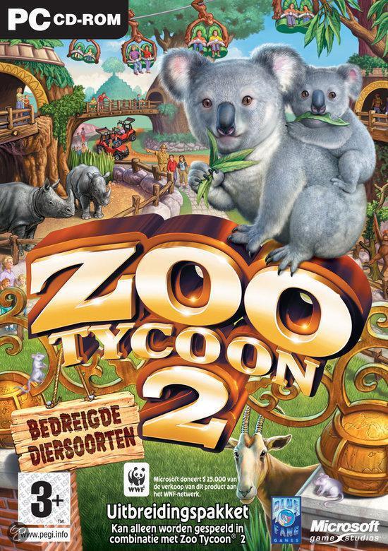 - Zoo Tycoon 2, Bedreigde Diersoorten Windows (Add On