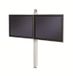 SMS Smart Media Solutions X WFH 1955 - Wall Mount - 40"-46" - White/Aluminum