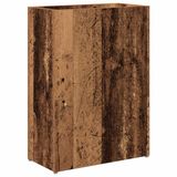 vidaXL - Opslaghaak & Rek Oudhout 40 x 20 x 55,5 cm Bewerkt hout