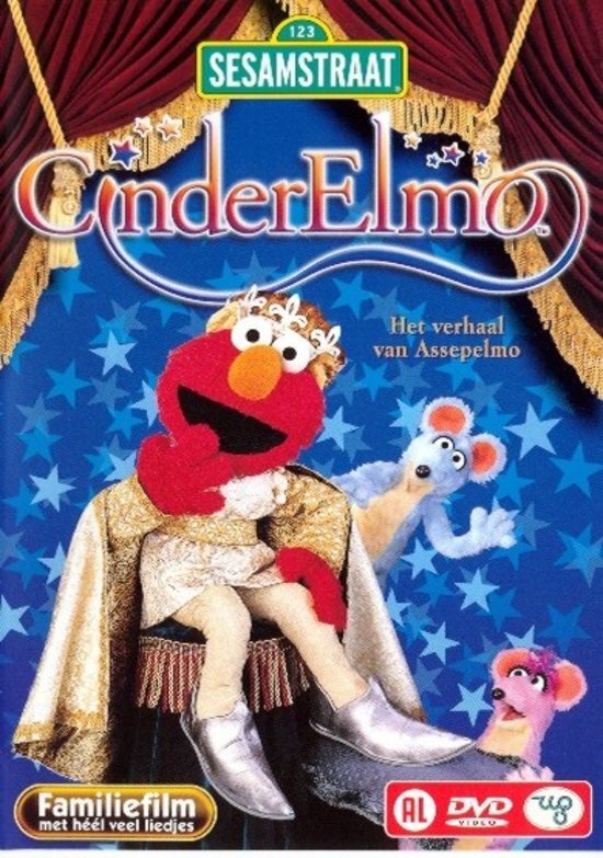 Weton - Wesgram Sesamstraat - Cinderelmo dvd