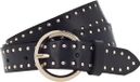 Vanzetti Leren Riem Slim Belt W100 Black Zwart