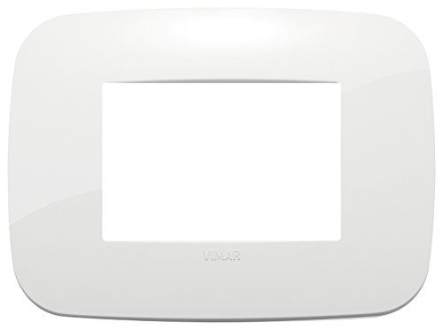 Vimar 19683.84 Plaque Round, 3 modules, wit