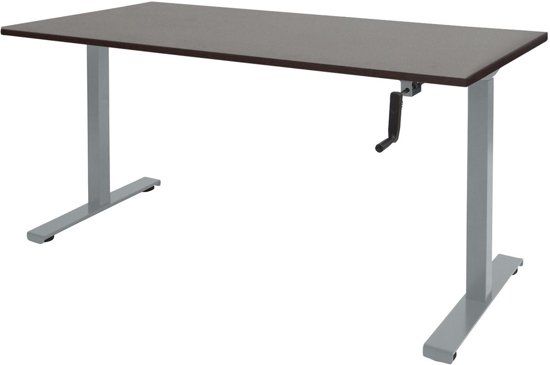Schaffenburg Zit Sta bureau - Slinger 140x80 logan - alu frame
