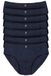 JP 1880 Heren grote maten slips, 7-pack, donkermarine, XXL