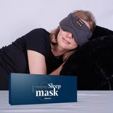 Slowwave Premium Bluetooth Slaapmasker - Antraciet