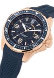 Nautica Koh May Bay Quartz Analog Blauw Horloge Heren - 46mm