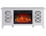 ArtiFlame Poêle électrique Odessa AF23BS, blanc