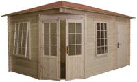Intergard Blokhut Brighton vijfhoek 420x280cm / 28mm
