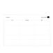 Exacompta - Ref. 57180E - 1 magnetisch whiteboard To Do organisatieplanning - droog uitwisbaar - herschrijfbare magneten meegeleverd - formaat 90 x 59 cm - wit