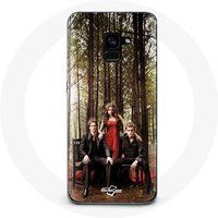 Maniacase Hoesje voor Samsung Galaxy A8 Plus Vampier Dagboek Literaire Serie