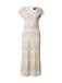 s.Oliver BLACK LABEL Jurk beige / camel / zilver / wit