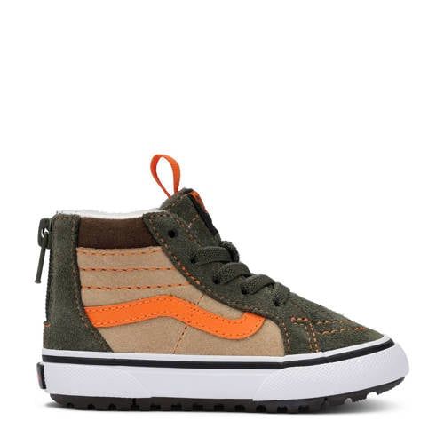 VANS MTE SK8-Hi sneakers donkergroen/beige/oranje
