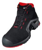 Uvex 1 Hoog 8517.2 S3 - Zwart/Rood - 49