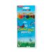 Lakeland Colourthin kleurpotloden zeskantige schacht duurzaam 12 stuks op kleur gesorteerd