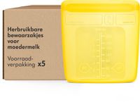 Medela Herbruikbare Moedermelk Bewaarzakjes - 5 Stuks - 220 ml - Siliconen - BPA-vrij