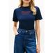 Tommy Hilfiger T-shirt Regular C-neck Dark Night Navy Taille: XS