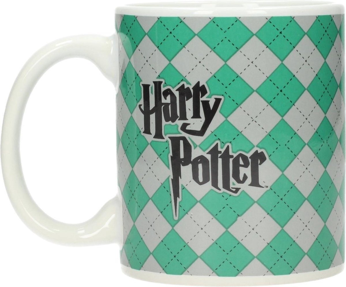 - Harry Potter: Slytherin Ceramic White Mug